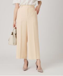 COUP DE CHANCE / クードシャンス パンツ | 【洗える／日本製／裏付き】センタープレス入ワイドパンツ