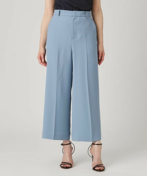 COUP DE CHANCE / クードシャンス パンツ | 【洗える／日本製／裏付き】センタープレス入ワイドパンツ | 詳細17