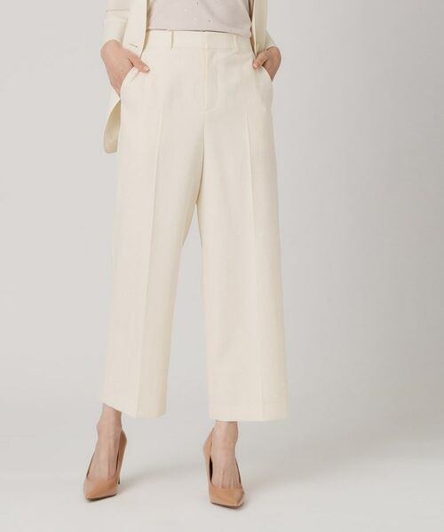 COUP DE CHANCE / クードシャンス パンツ | 【洗える/日本製】セミワイドパンツ | 詳細1