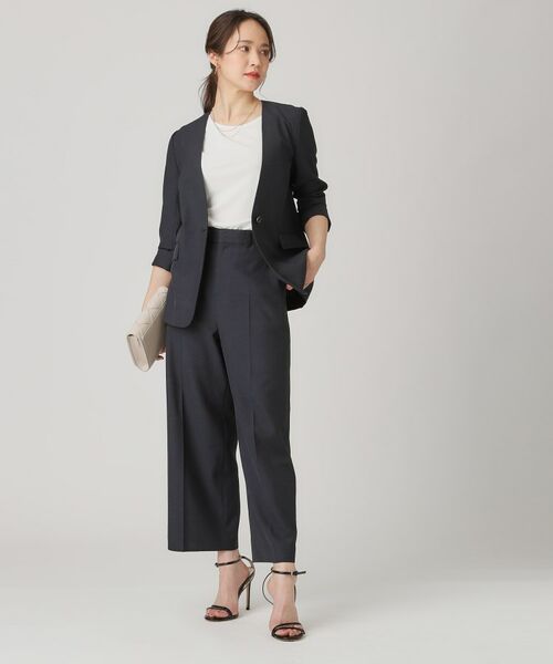 COUP DE CHANCE / クードシャンス パンツ | 【洗える/日本製】セミワイドパンツ | 詳細7