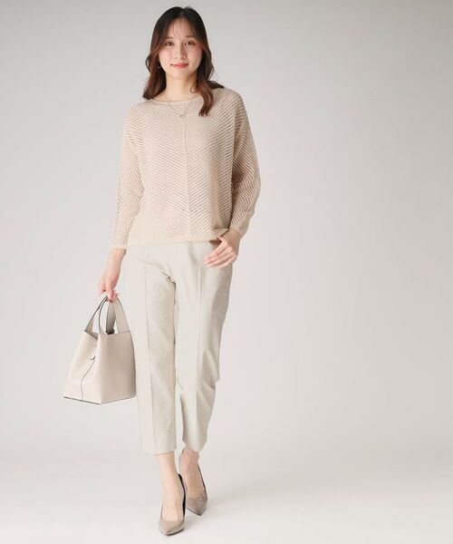 COUP DE CHANCE / クードシャンス ショート・ハーフ・半端丈パンツ | 【洗える】テーパードパンツ | 詳細10