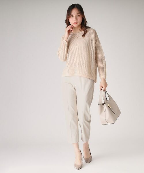 COUP DE CHANCE / クードシャンス ショート・ハーフ・半端丈パンツ | 【洗える】テーパードパンツ | 詳細11