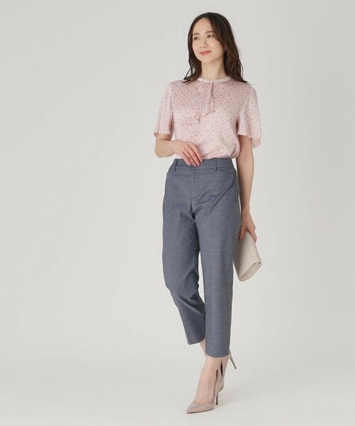 COUP DE CHANCE / クードシャンス ショート・ハーフ・半端丈パンツ | 【洗える】テーパードパンツ | 詳細14