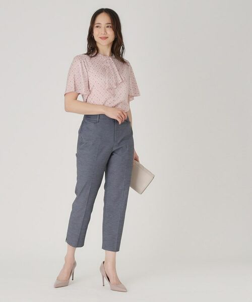 COUP DE CHANCE / クードシャンス ショート・ハーフ・半端丈パンツ | 【洗える】テーパードパンツ | 詳細15