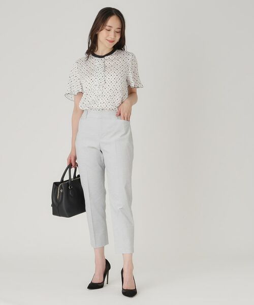 COUP DE CHANCE / クードシャンス ショート・ハーフ・半端丈パンツ | 【洗える】テーパードパンツ | 詳細19