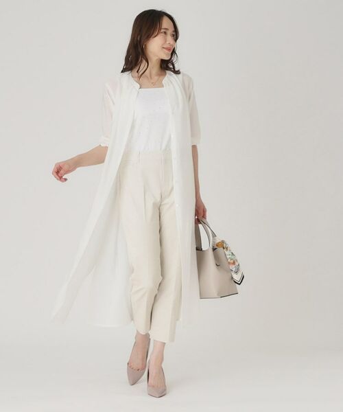 COUP DE CHANCE / クードシャンス ショート・ハーフ・半端丈パンツ | 【洗える】テーパードパンツ | 詳細22