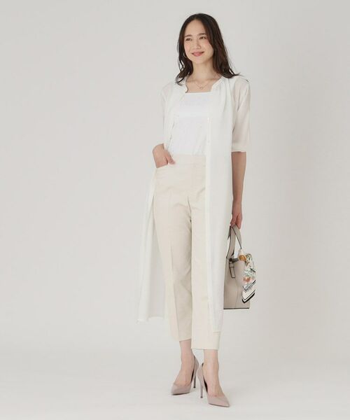 COUP DE CHANCE / クードシャンス ショート・ハーフ・半端丈パンツ | 【洗える】テーパードパンツ | 詳細23