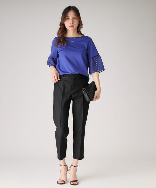 COUP DE CHANCE / クードシャンス ショート・ハーフ・半端丈パンツ | 【洗える】テーパードパンツ | 詳細6