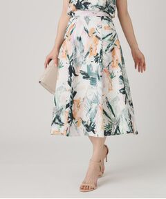 COUP DE CHANCE / クードシャンス スカート | 【洗える／日本製】プリント柄フレアスカート