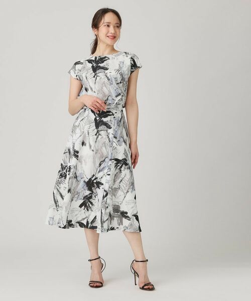 COUP DE CHANCE / クードシャンス スカート | 【洗える／日本製】プリント柄フレアスカート | 詳細3