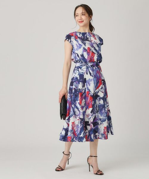 COUP DE CHANCE / クードシャンス スカート | 【洗える／日本製】プリント柄フレアスカート | 詳細6