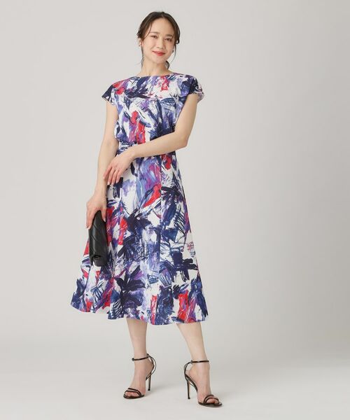 COUP DE CHANCE / クードシャンス スカート | 【洗える／日本製】プリント柄フレアスカート | 詳細7