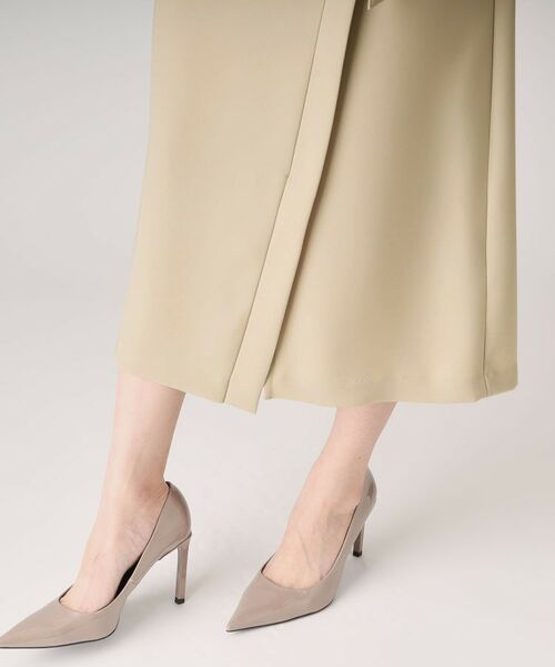 COUP DE CHANCE / クードシャンス スカート | 【洗える／日本製】ラップ風デザインスカート | 詳細19