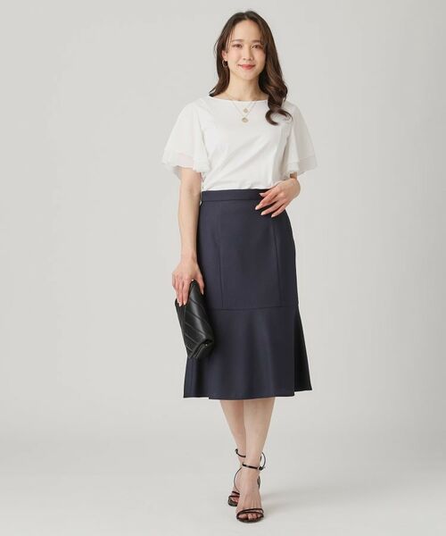 COUP DE CHANCE / クードシャンス スカート | 【洗える／日本製】マーメイド風スカート | 詳細3