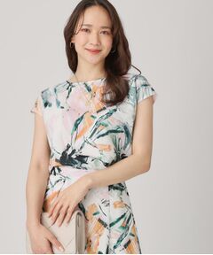 COUP DE CHANCE / クードシャンス シャツ・ブラウス | 【洗える／日本製】プリントブラウス