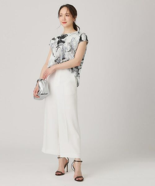 COUP DE CHANCE / クードシャンス シャツ・ブラウス | 【洗える／日本製】プリントブラウス | 詳細10