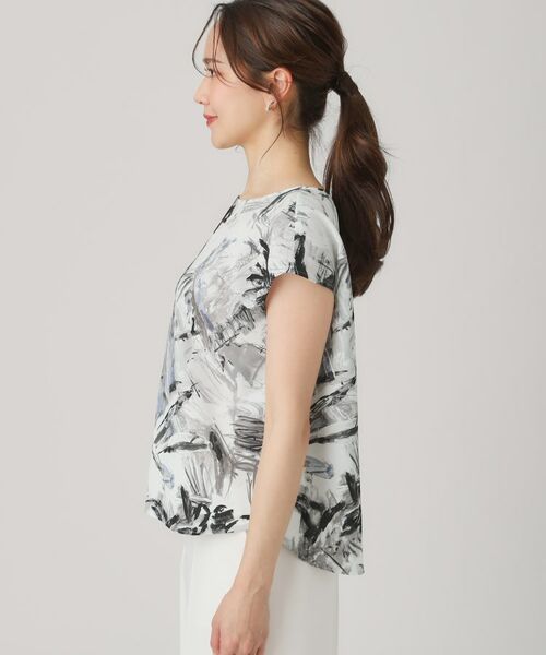 COUP DE CHANCE / クードシャンス シャツ・ブラウス | 【洗える／日本製】プリントブラウス | 詳細14