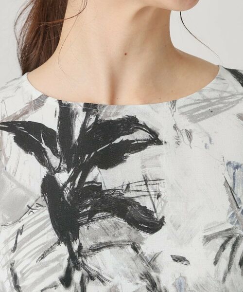 COUP DE CHANCE / クードシャンス シャツ・ブラウス | 【洗える／日本製】プリントブラウス | 詳細16