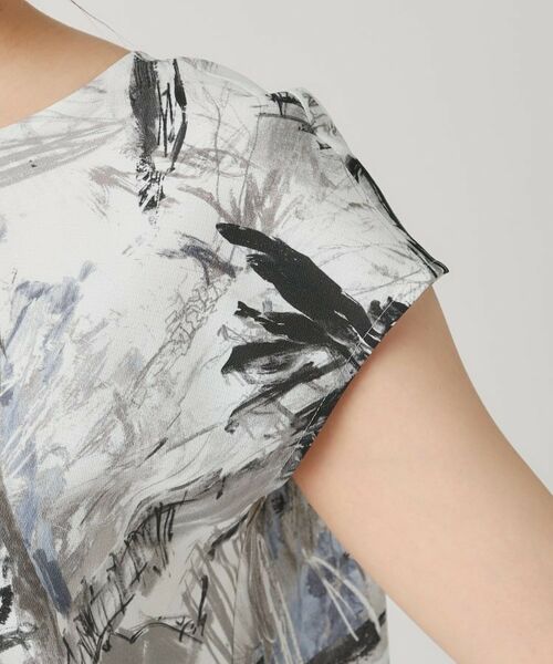 COUP DE CHANCE / クードシャンス シャツ・ブラウス | 【洗える／日本製】プリントブラウス | 詳細18