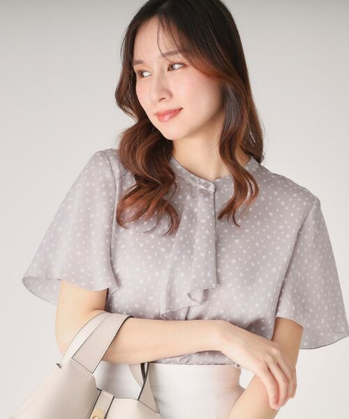 COUP DE CHANCE / クードシャンス シャツ・ブラウス | 【洗える】フリルデザインブラウス | 詳細1