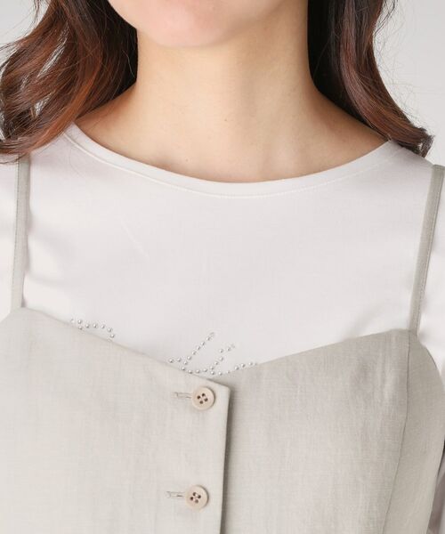 COUP DE CHANCE / クードシャンス キャミソール・チューブトップ | 【洗える／日本製】ビスチエ | 詳細11