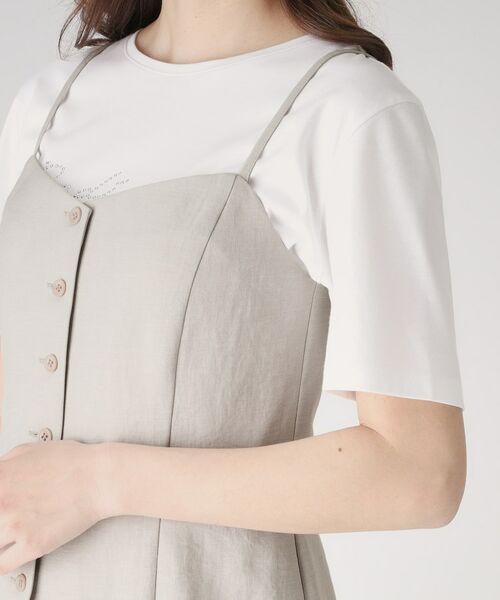 COUP DE CHANCE / クードシャンス キャミソール・チューブトップ | 【洗える／日本製】ビスチエ | 詳細13