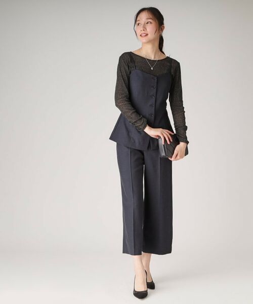 COUP DE CHANCE / クードシャンス キャミソール・チューブトップ | 【洗える／日本製】ビスチエ | 詳細2