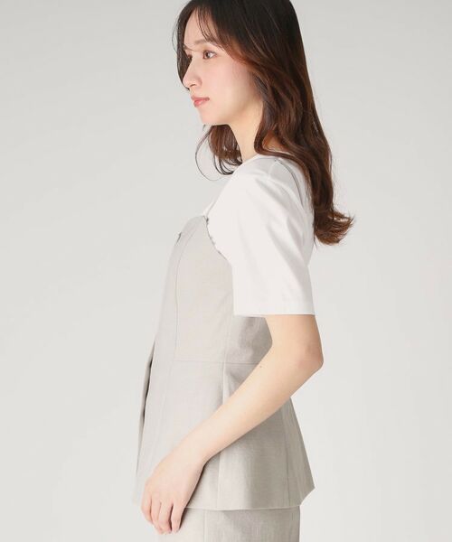 COUP DE CHANCE / クードシャンス キャミソール・チューブトップ | 【洗える／日本製】ビスチエ | 詳細9