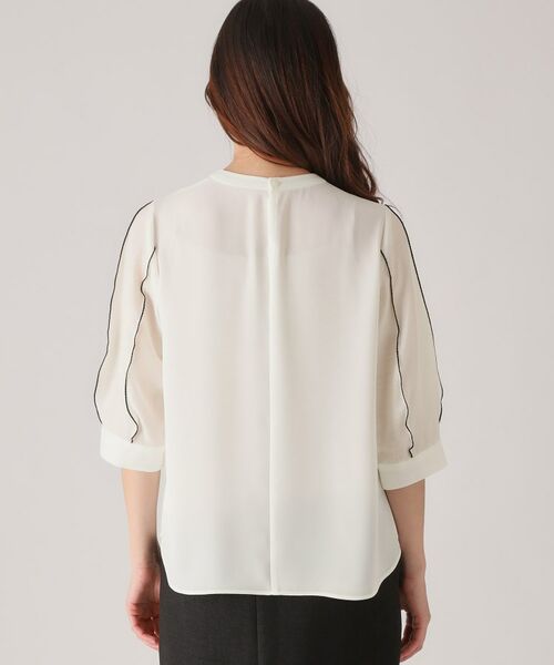COUP DE CHANCE / クードシャンス シャツ・ブラウス | 【洗える/刺しゅうディテール】袖デザインブラウス | 詳細22