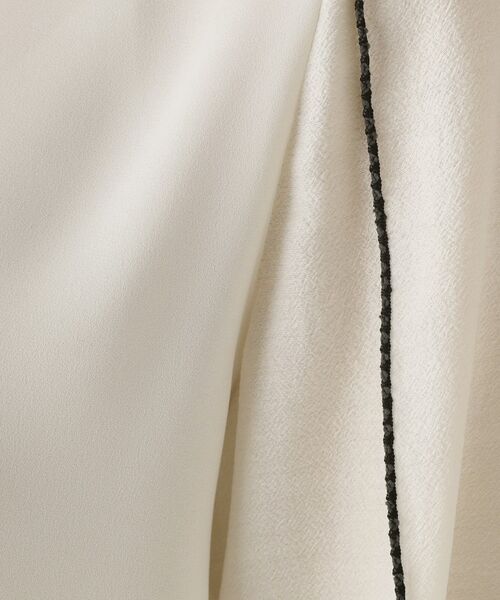 COUP DE CHANCE / クードシャンス シャツ・ブラウス | 【洗える/刺しゅうディテール】袖デザインブラウス | 詳細7