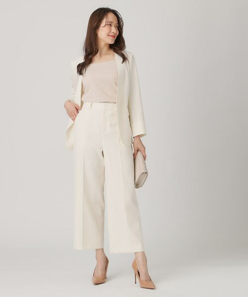 COUP DE CHANCE / クードシャンス キャミソール・チューブトップ | 【洗える／日本製】ジルコンキャミソール | 詳細10