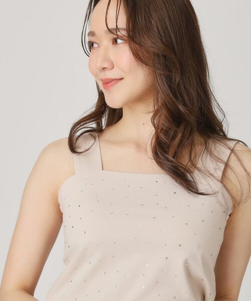COUP DE CHANCE / クードシャンス キャミソール・チューブトップ | 【洗える／日本製】ジルコンキャミソール | 詳細9