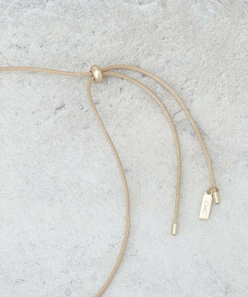 COUP DE CHANCE / クードシャンス ネックレス・ペンダント・チョーカー | ホースコード／ナチョラルなコード使い／ALLシーズン使い | 詳細4