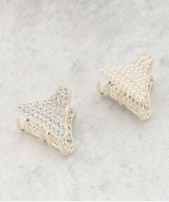 COUP DE CHANCE / クードシャンス ヘアアクセサリー | フェイクパールビジュークリップ