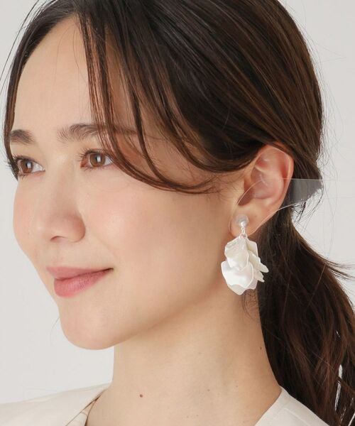 COUP DE CHANCE / クードシャンス ピアス・イヤリング | フラワーリーフピアス | 詳細5