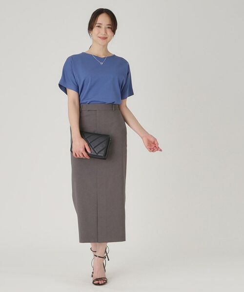 COUP DE CHANCE / クードシャンス ニット・セーター | 【洗える／ヒップ丈】異素材組合せトップス | 詳細10