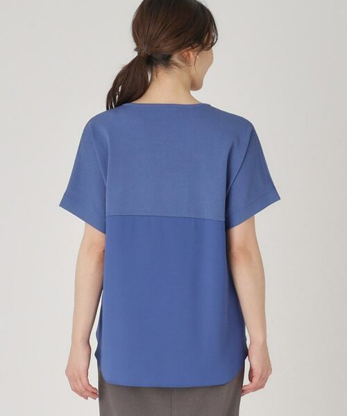 COUP DE CHANCE / クードシャンス ニット・セーター | 【洗える／ヒップ丈】異素材組合せトップス | 詳細15