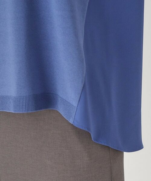 COUP DE CHANCE / クードシャンス ニット・セーター | 【洗える／ヒップ丈】異素材組合せトップス | 詳細18