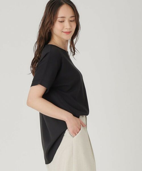 COUP DE CHANCE / クードシャンス ニット・セーター | 【洗える／ヒップ丈】異素材組合せトップス | 詳細5