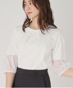 COUP DE CHANCE / クードシャンス カットソー | 【洗える／日本製】袖デザイントップス