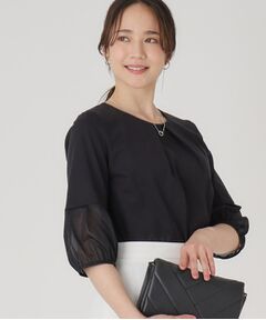 COUP DE CHANCE / クードシャンス カットソー | 【洗える／日本製】袖デザイントップス