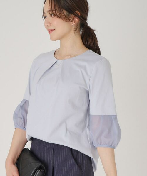 COUP DE CHANCE / クードシャンス カットソー | 【洗える／日本製】袖デザイントップス | 詳細12
