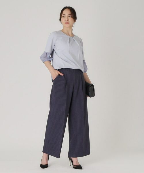 COUP DE CHANCE / クードシャンス カットソー | 【洗える／日本製】袖デザイントップス | 詳細13