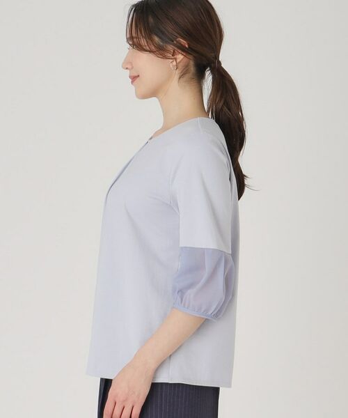 COUP DE CHANCE / クードシャンス カットソー | 【洗える／日本製】袖デザイントップス | 詳細17