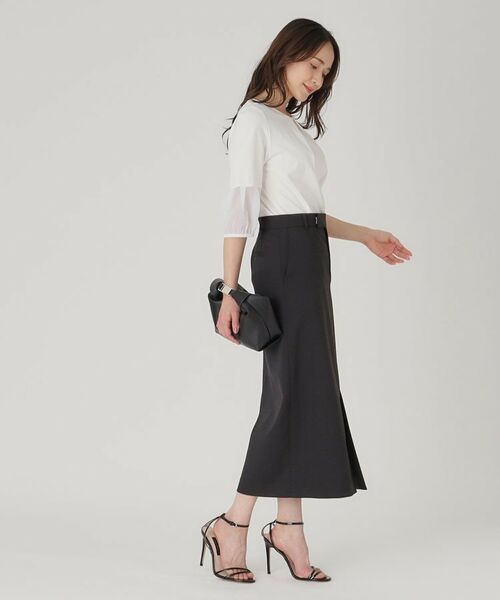 COUP DE CHANCE / クードシャンス カットソー | 【洗える／日本製】袖デザイントップス | 詳細3