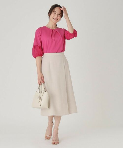 COUP DE CHANCE / クードシャンス カットソー | 【洗える／日本製】袖デザイントップス | 詳細9