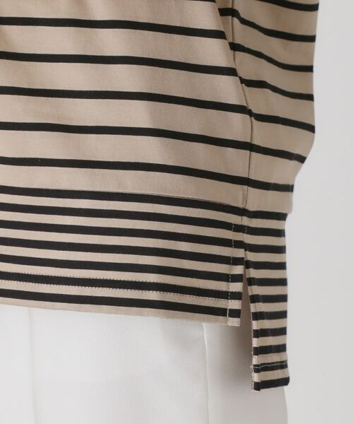 COUP DE CHANCE / クードシャンス カットソー | 【洗える/日本製】ボーダー切替デザイントップス | 詳細18