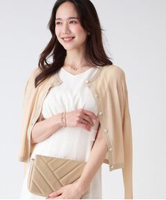 COUP DE CHANCE / クードシャンス カーディガン・ボレロ | 【洗える／シアー感】ラメ混ニットカーディガン