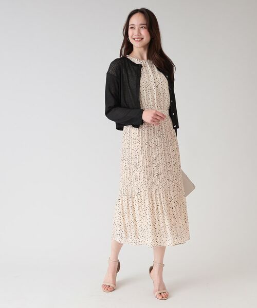 COUP DE CHANCE / クードシャンス カーディガン・ボレロ | 【洗える／シアー感】ラメ混ニットカーディガン | 詳細6