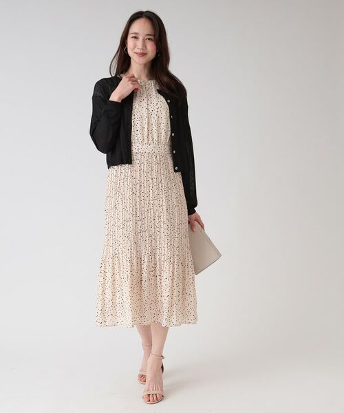 COUP DE CHANCE / クードシャンス カーディガン・ボレロ | 【洗える／シアー感】ラメ混ニットカーディガン | 詳細7